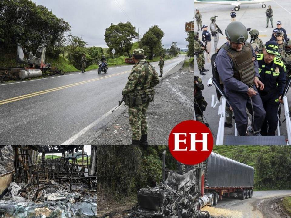 Varias poblaciones fueron paralizadas a punta de pistola y amenazas por redes sociales como parte de la arremetida que lanzó la banda del extraditado Otoniel en Colombia tras la entrega a EEUU de su líder.