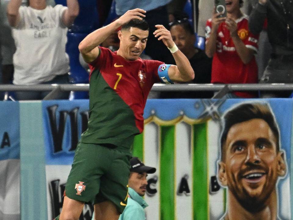 Cristiano Ronaldo entró en la historia de los Mundiales tras su gol ante Ghana.