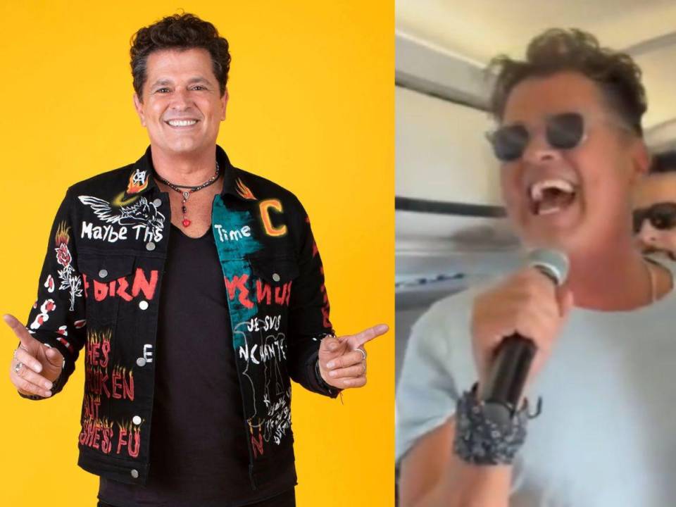 Carlos Vives sorprendió a pasajeros de avión con concierto en las alturas.