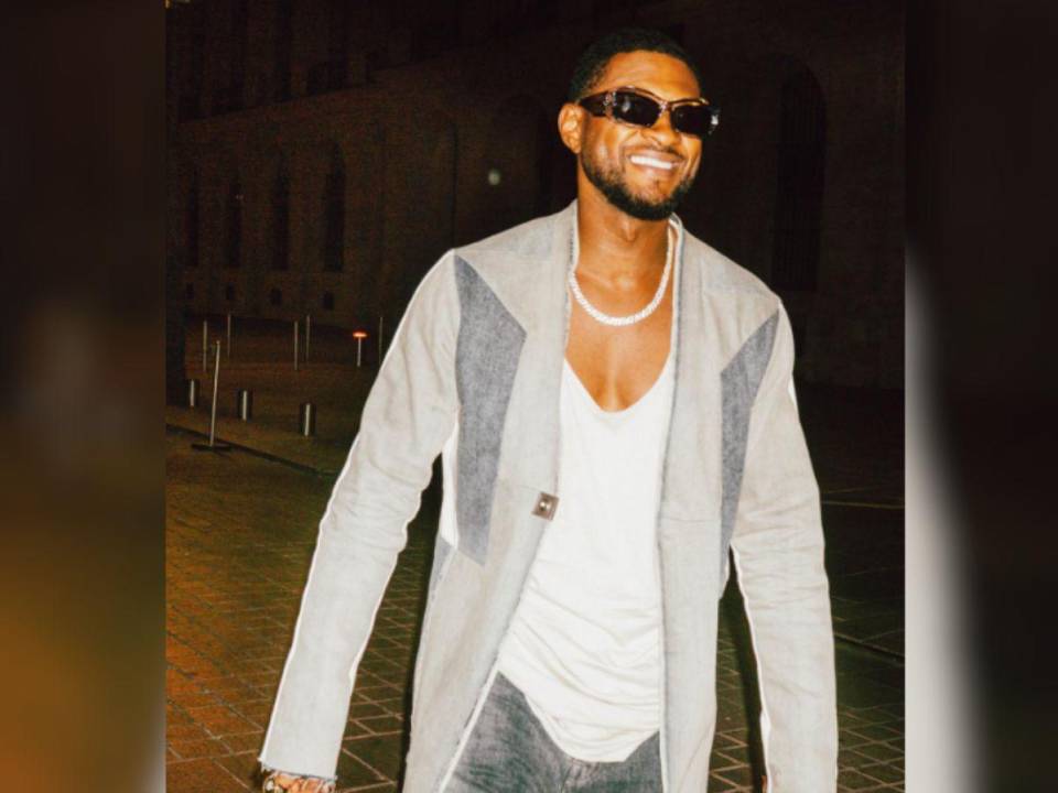 Imagen de Usher tomada de su cuenta de Instagram, donde acumula más de 11 millones de seguidores.