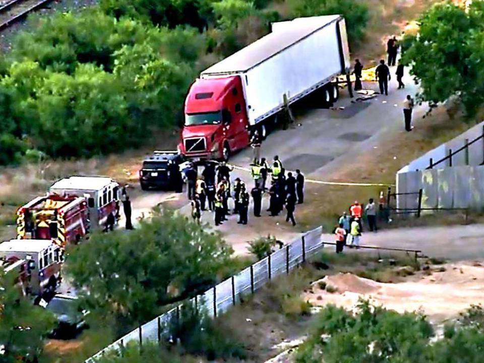 El pasado 27 de junio fueron encontrados 53 indocumentados en el contenedor de un tráiler en San Antonio, Texas.