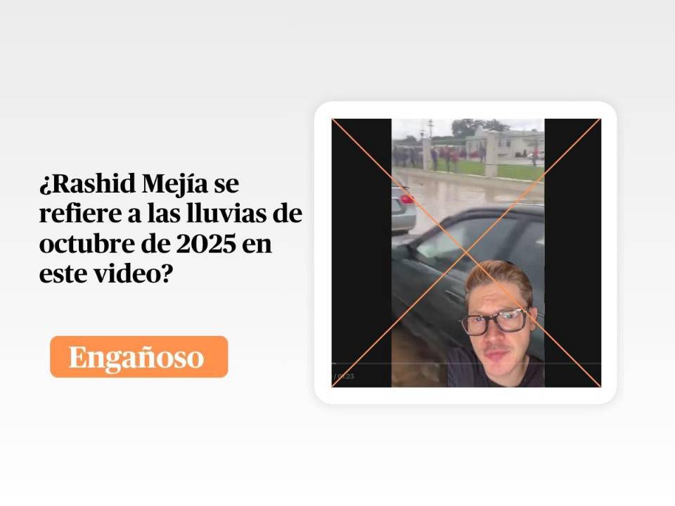 Captura de pantalla a una publicación de TikTok hecha el 13 de octubre de 2025, adaptada a esta cartela.