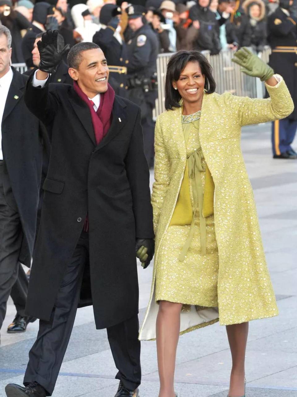 La primera dama deslumbró a todos con este color.