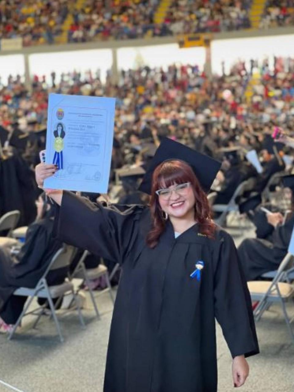 Nadia Villalobos Díaz, egresada de la carrera de Periodismo.