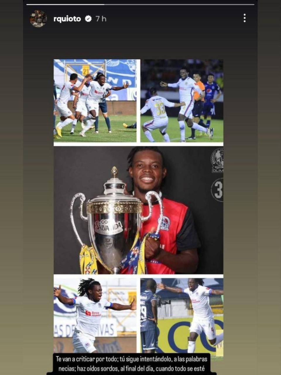 El emotivo mensaje de Quioto a José García tras su autogol en la final del Apertura 2024