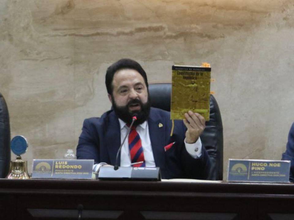 El presidente del Congreso Nacional, Luis Redondo, está violando la Constitución de la República, según expertos.