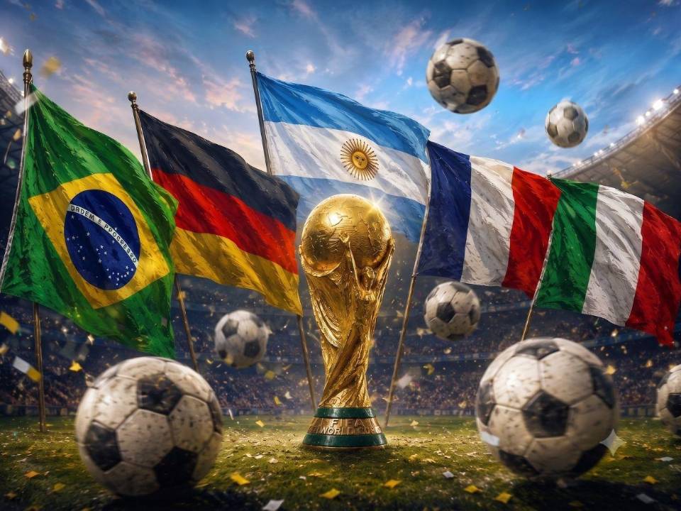 Entre las selecciones con más goles figuran principalmente campeonas mundiales como Brasil, Alemania y otras más.