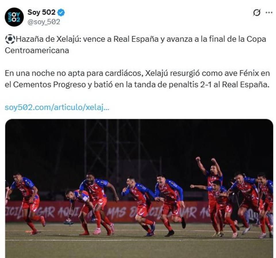 Así reaccionaron los medios y periodistas tras eliminación de Real España de Copa Centroamericana