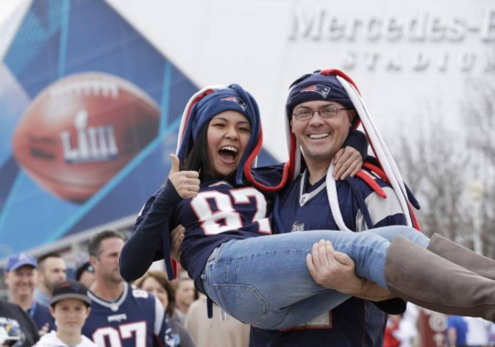 ¡Locura en Estados Unidos! Así se vive el ambiente previo al Super Bowl 53 (FOTOS)