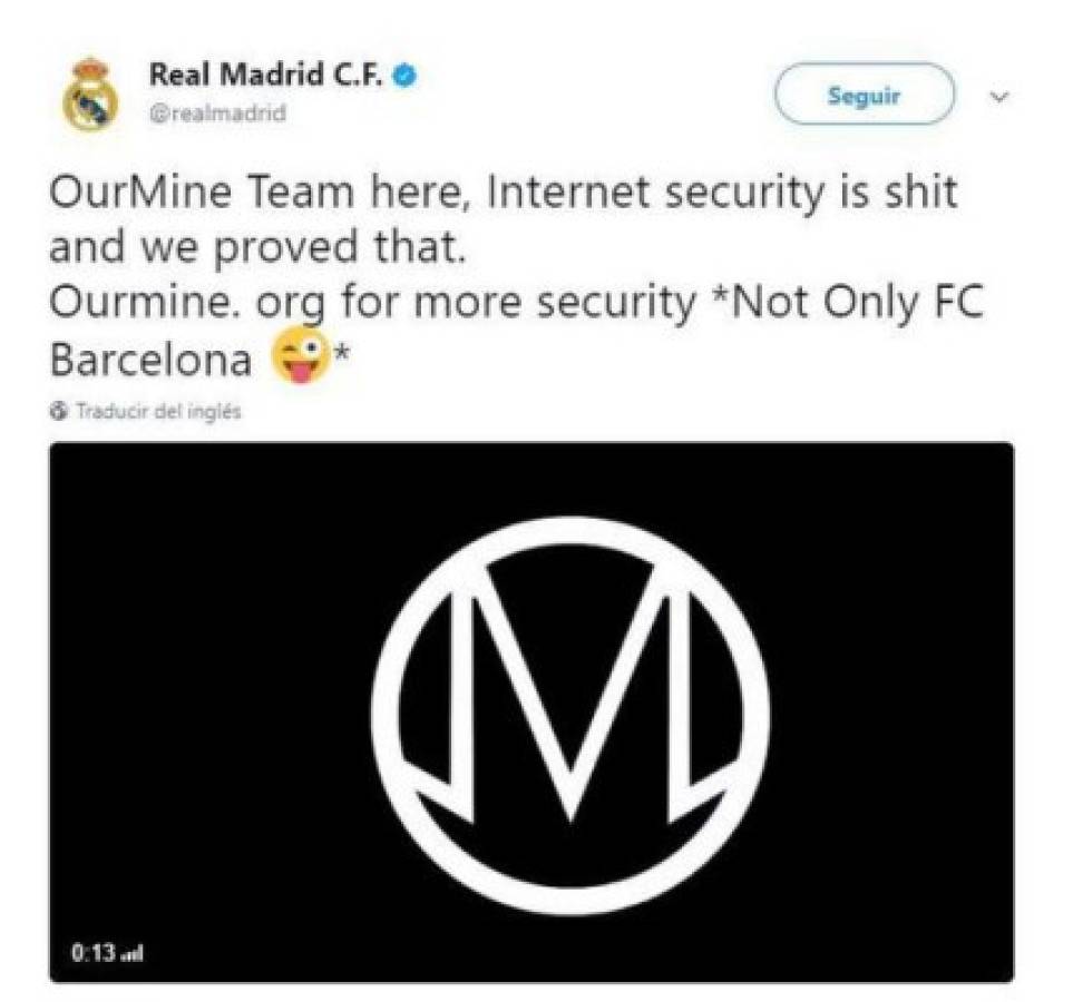 Real Madrid anunció el fichaje de Messi en Twitter; su cuenta fue hackeada