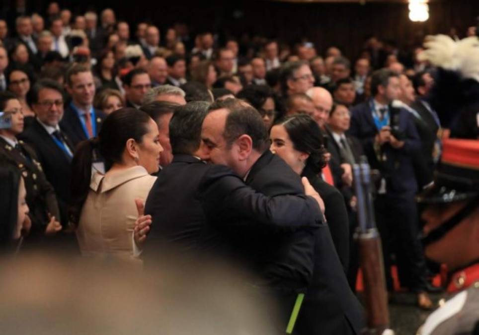 FOTOS: Así fue la toma de posesión de Giammattei, nuevo presidente de Guatemala