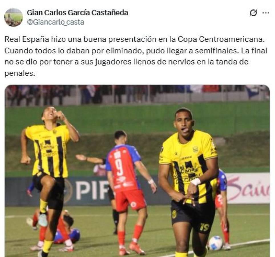 Así reaccionaron los medios y periodistas tras eliminación de Real España de Copa Centroamericana