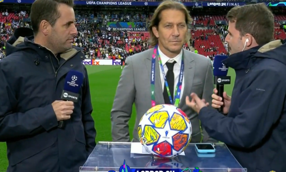 Famosos en final de Champions League y presidente del Olimpia en Wembley