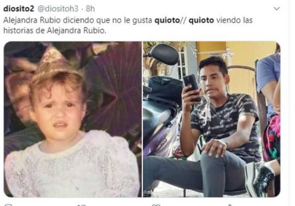 Los memes por el 'desprecio' de Alejandra Rubio a Romell Quioto