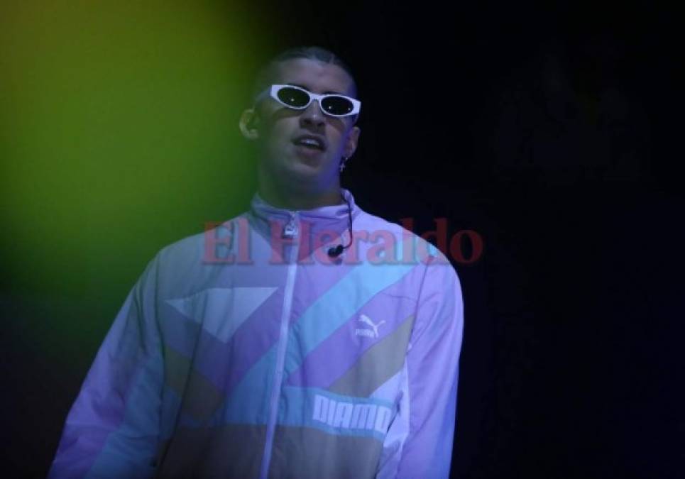 Así fue el espectacular show urbano que ofreció Bad Bunny en Honduras