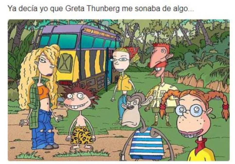 Divertidos memes del viaje de Greta Thunberg a Cumbre del Clima