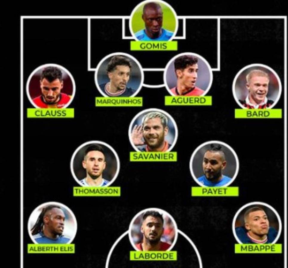 Colocan a Elis en el 11 ideal de la primera vuelta de la Ligue y dejan fuera a Messi  