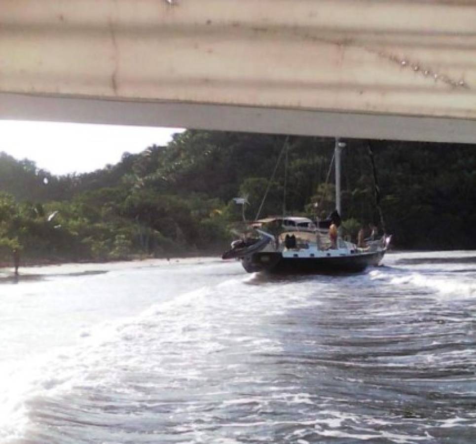 Fuerza Naval de Honduras rescató a tres extranjeros supuestamente secuestrados