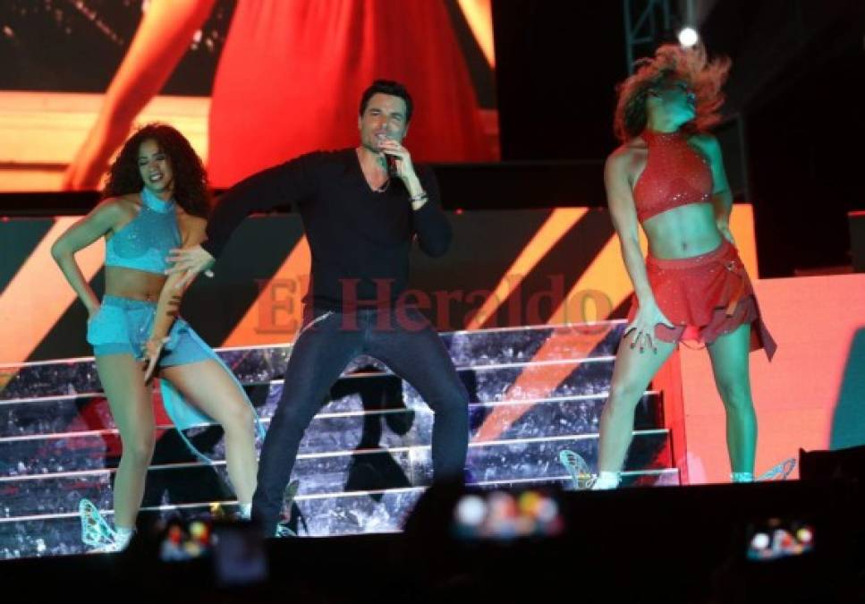 FOTOS: Así se vivió el concierto de Chayanne en Honduras