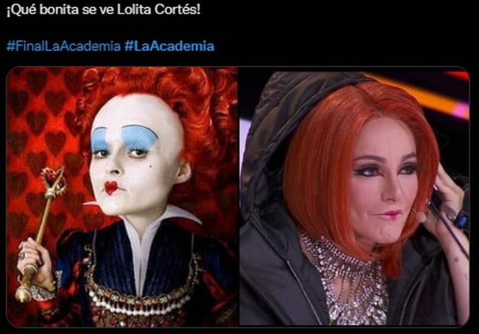 Lolita Cortés y Paco de Miguel, protagonistas de los memes en la final de La Academia