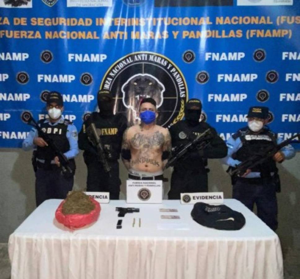 Capturan a 'El Tecla', peligroso cabecilla de la MS-13, en Villanueva