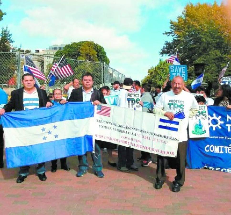 Líderes hondureños conocen gestiones sobre el TPS en la embajada de Washington