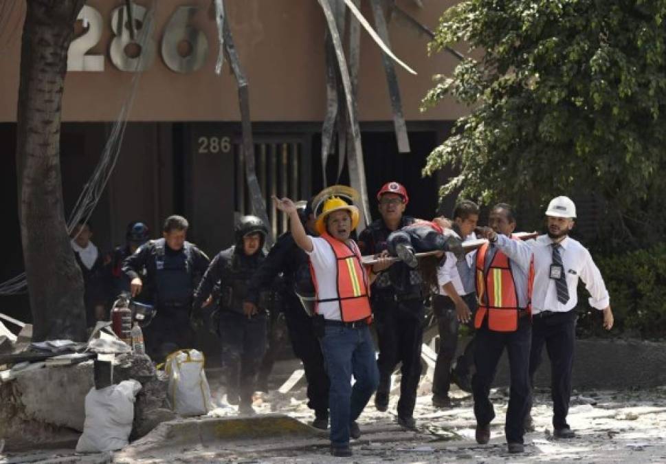 FOTOS: El drama vivido en México tras terremoto de 7.1