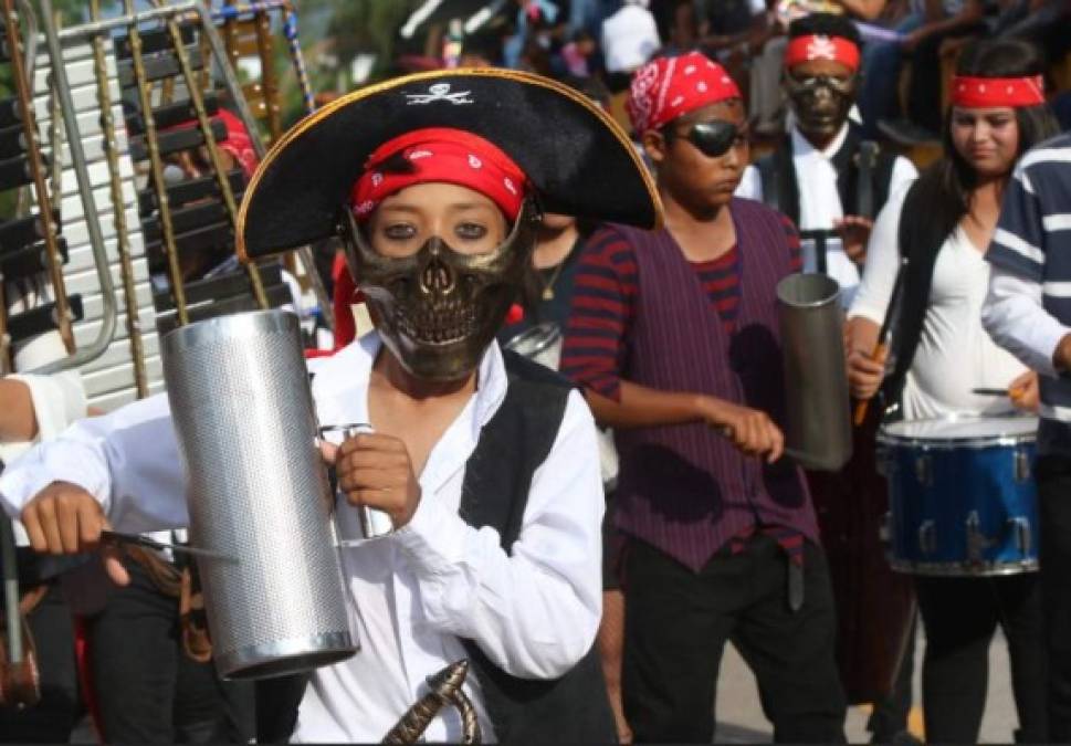 FOTOS: Color, alegría y belleza en el carnaval de Tegucigalpa