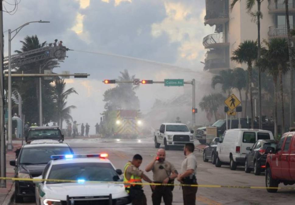 Desesperada búsqueda de sobrevivientes en edificio de Miami (FOTOS)