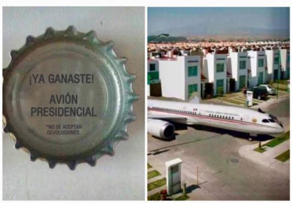 Los mejores memes por la rifa del avión presidencial de México