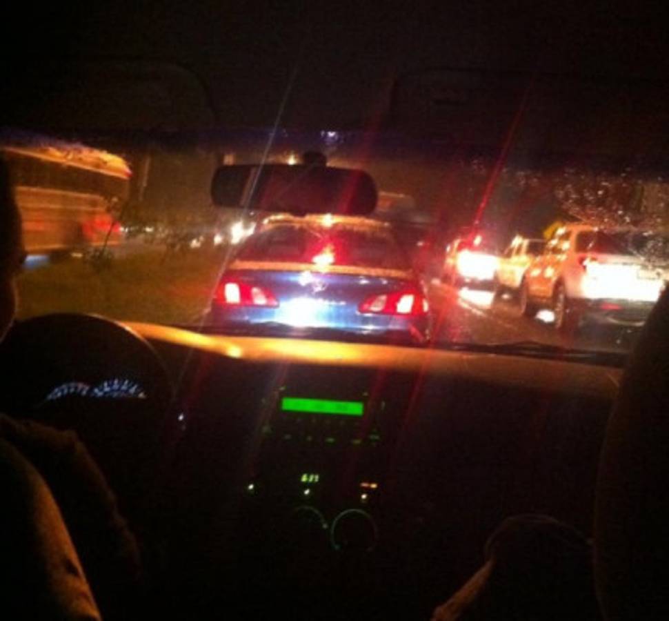 Infierno vial en Tegucigalpa