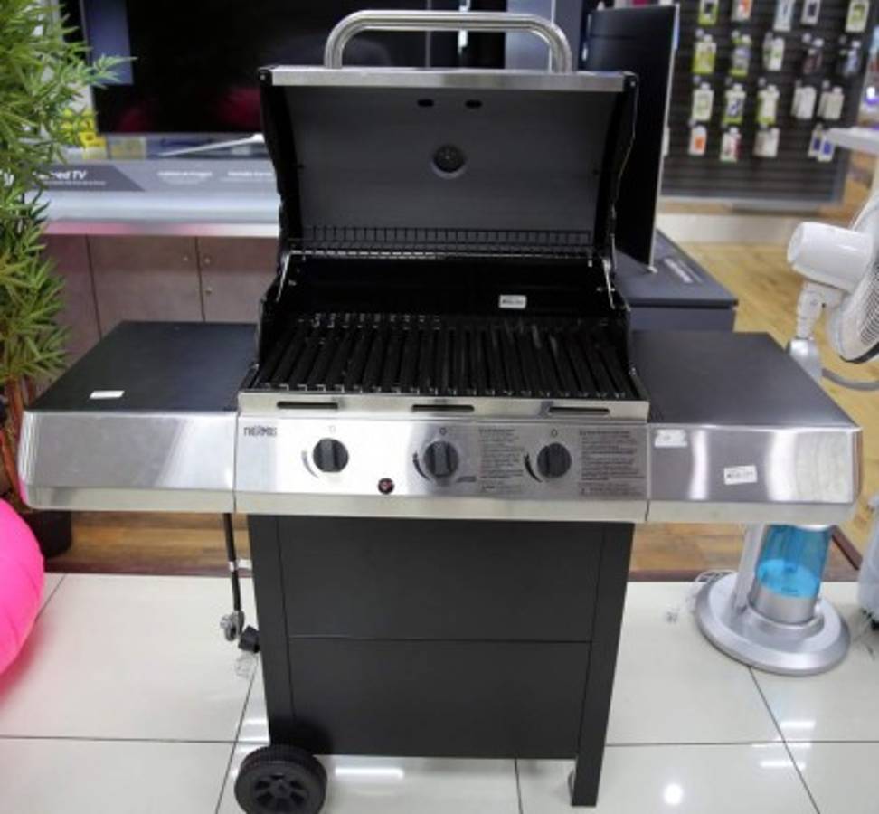 Parrilla de gas(Lady Lee) Foto:David Romero.