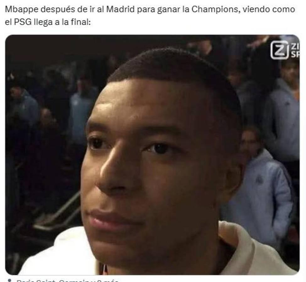 Burlas a Mbappé con divertidos memes luego de clasificación de PSG a la final de Champions