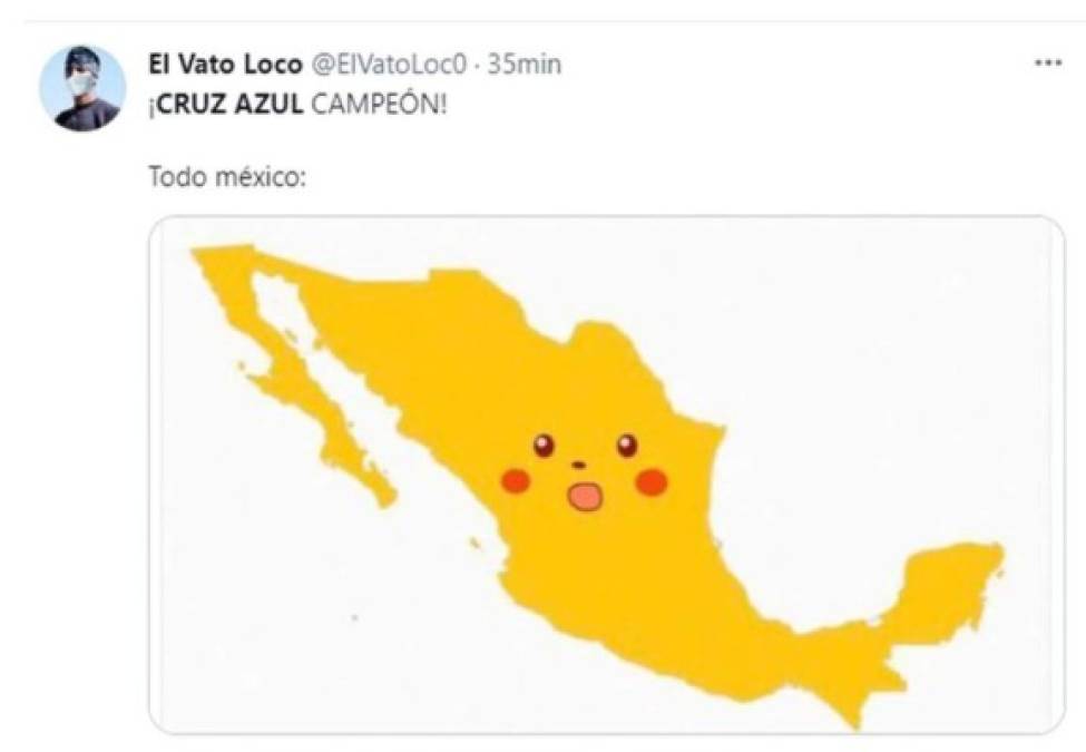 Los imperdibles memes del Cruz Azul tras quedar campeón de la Liga MX en México