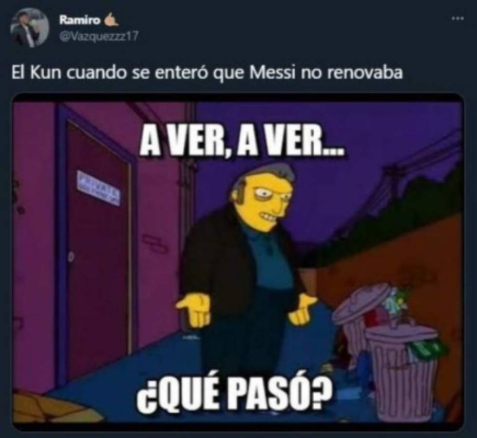 La salida de Messi del Barcelona provocó estos divertidos memes en las redes sociales