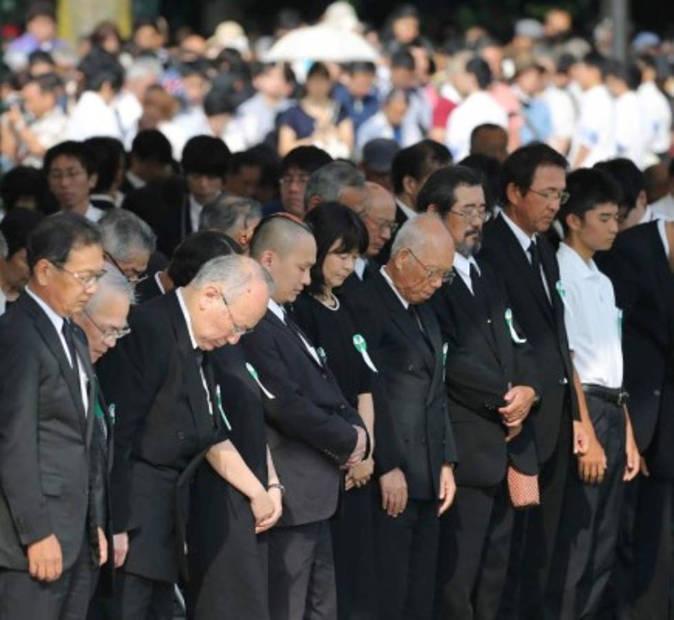 Japón conmemora el bombardeo atómico en Hiroshima  