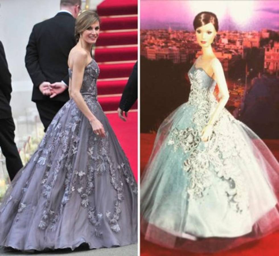 Convierten a la reina Letizia en una muñeca