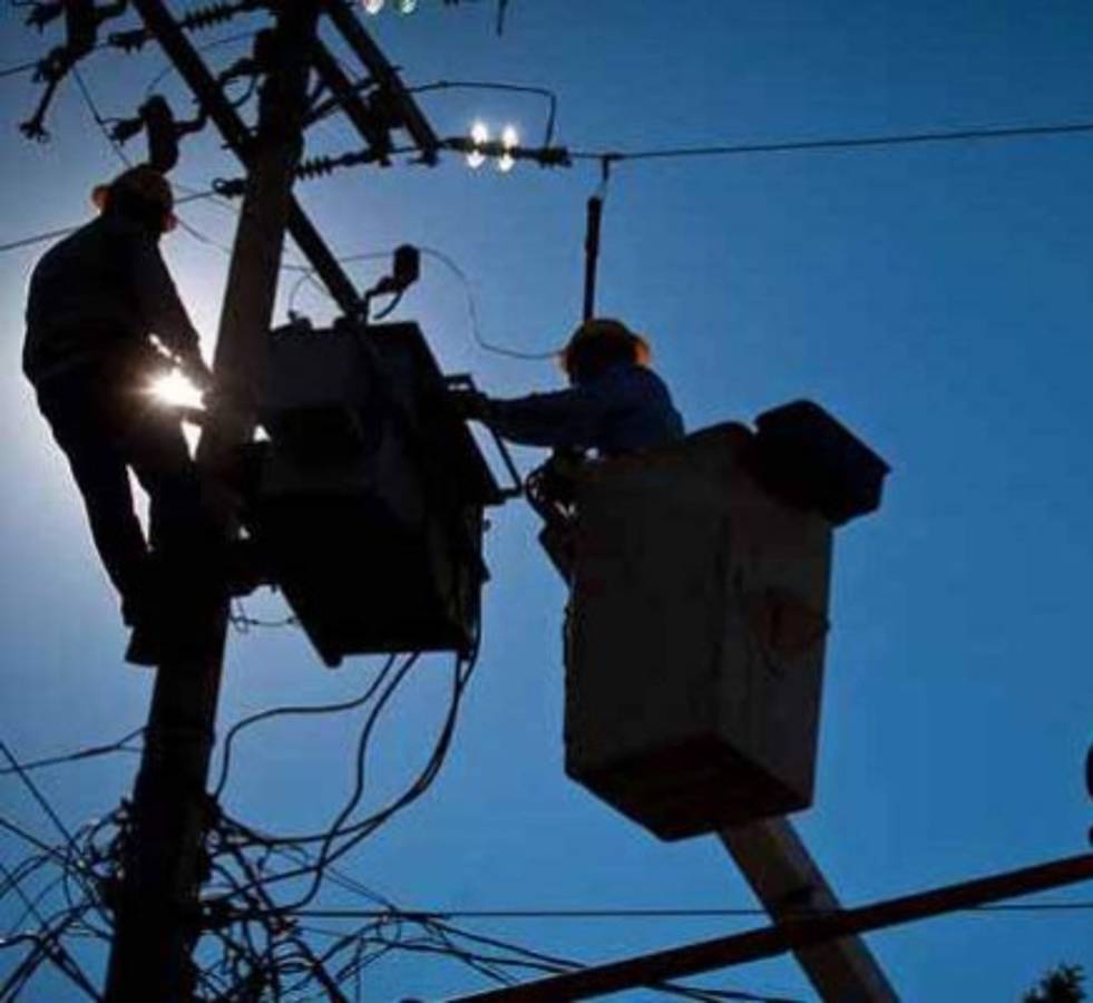 Colonias sin energía este viernes en la capital hondureña