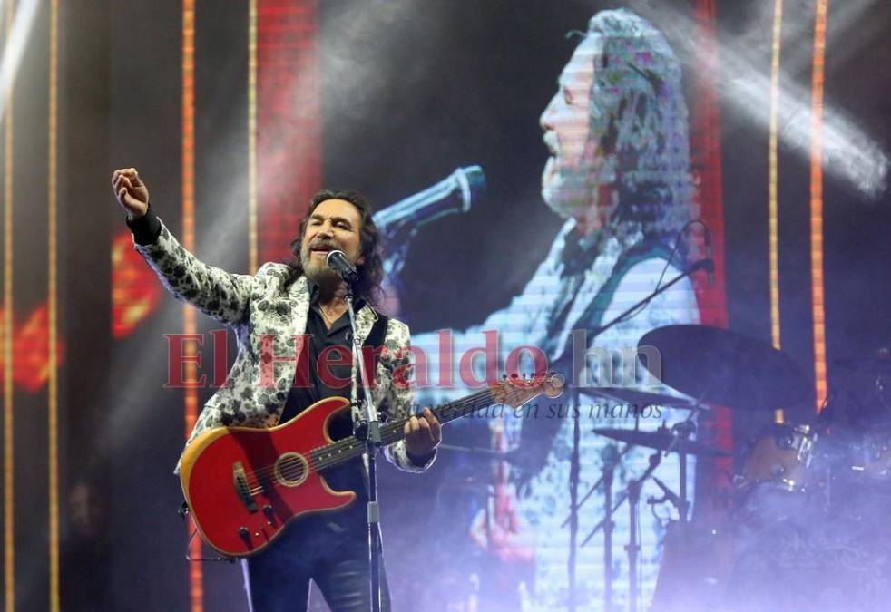 Las imágenes del concierto de Marco Antonio Solís en Tegucigalpa