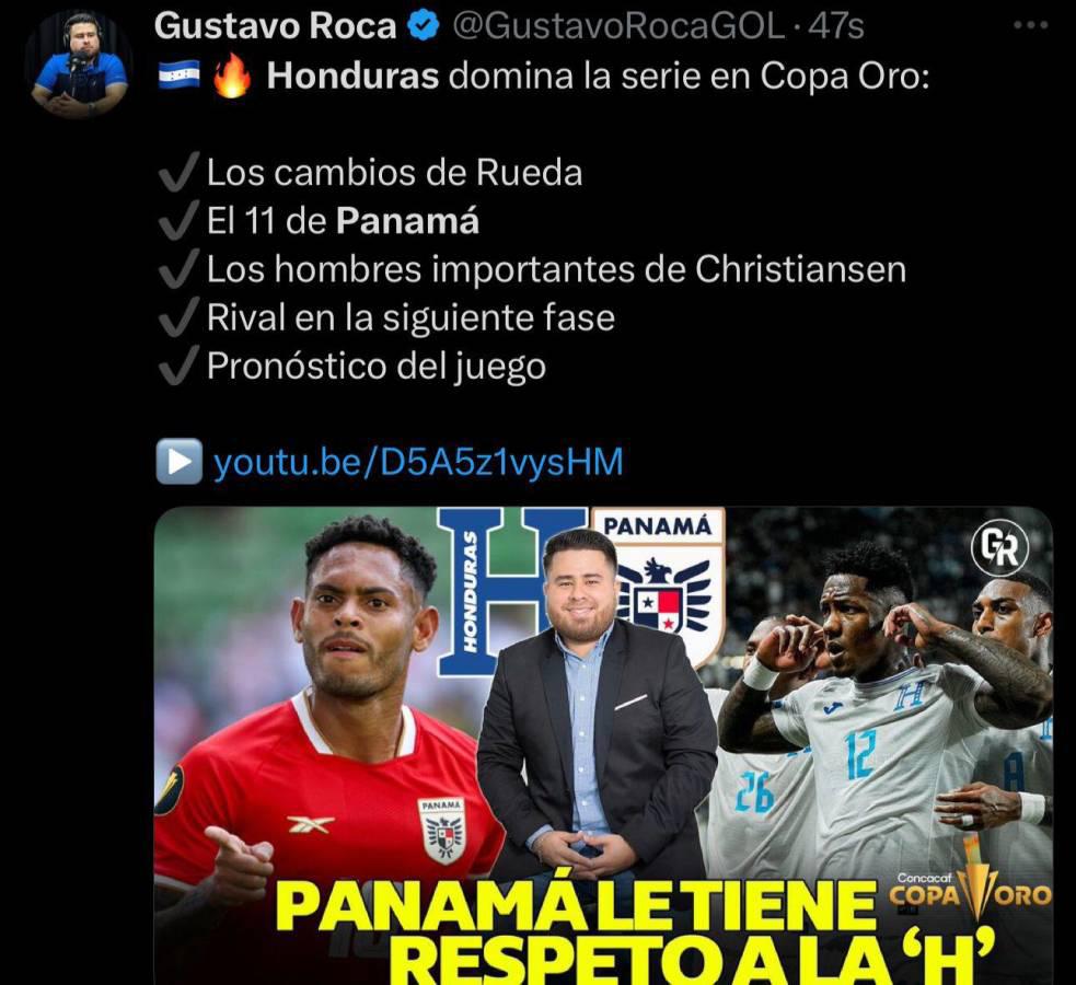 Periodistas y ex jugadores 'calientan' el Honduras vs Panamá por Copa Oro
