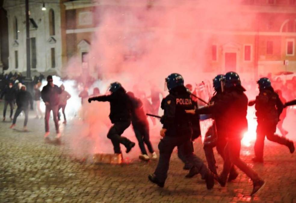 Protestas en Europa por las nuevas medidas para contener segunda ola (FOTOS)