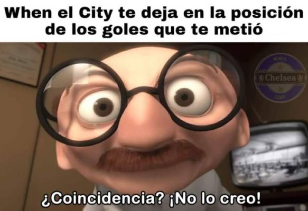 Los memes no perdonan al Chelsea tras paliza del Manchester City