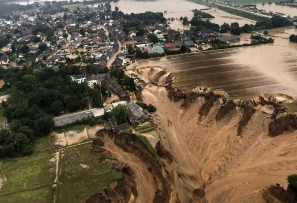 Impactantes imágenes de las catastróficas inundaciones en Alemania