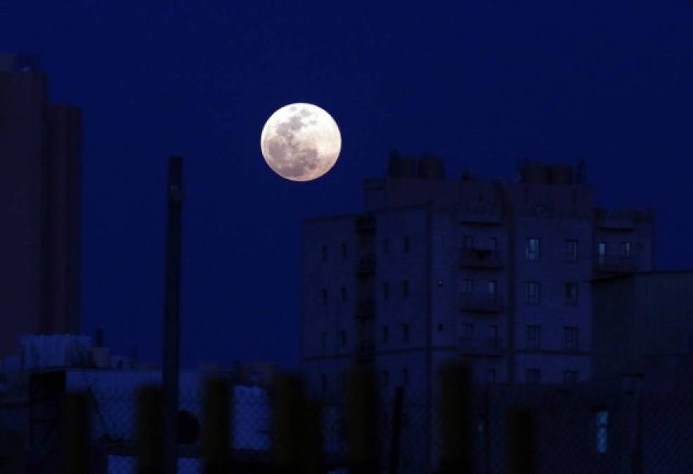 Así se vio en el mundo la Superluna de Nieve, la más brillante de 2019 (FOTOS)