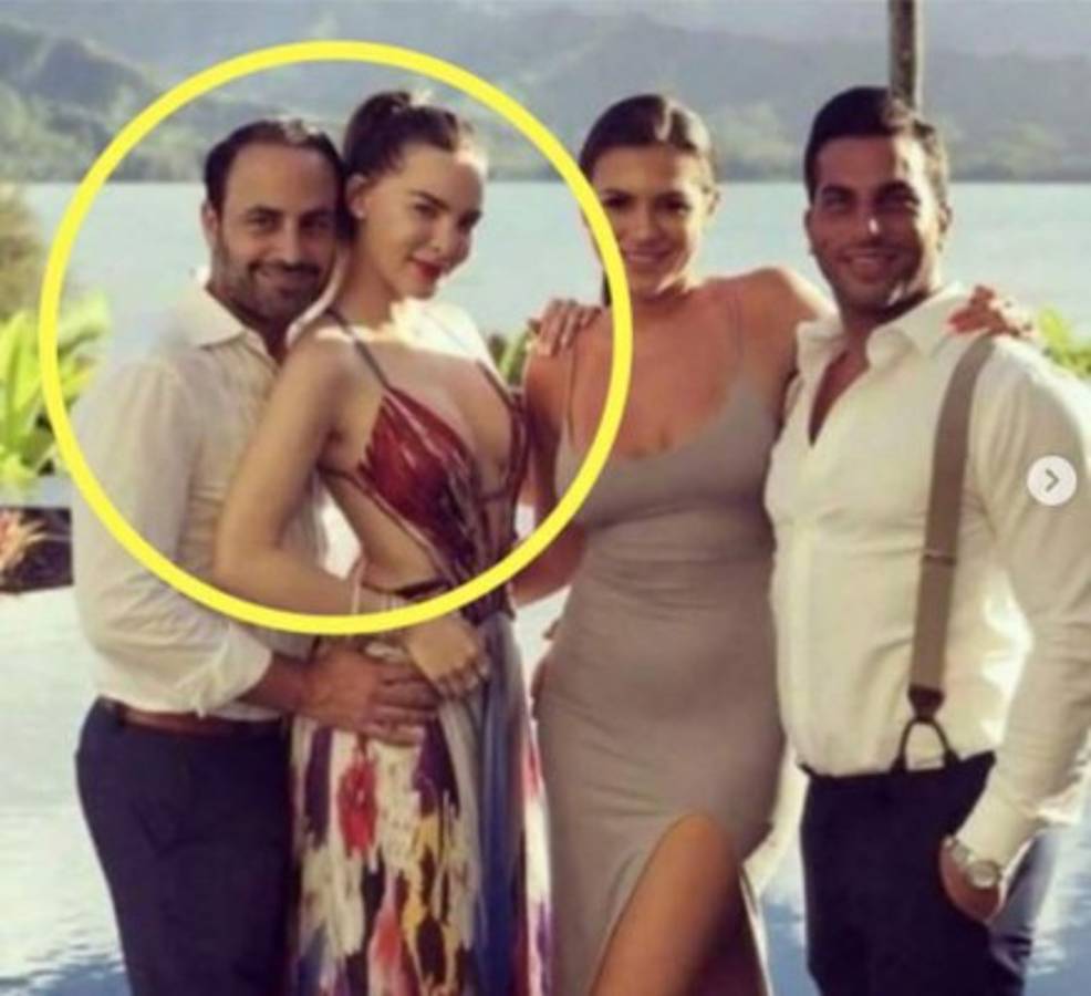 Belinda junto a su presunto nuevo novio. Foto cortesía Twitter