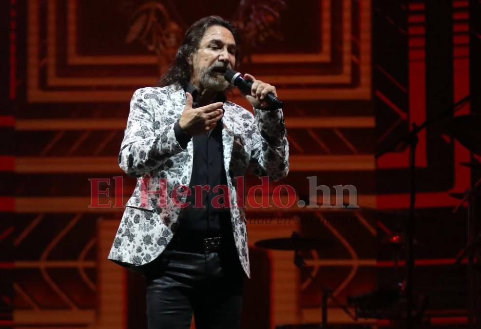 Las imágenes del concierto de Marco Antonio Solís en Tegucigalpa