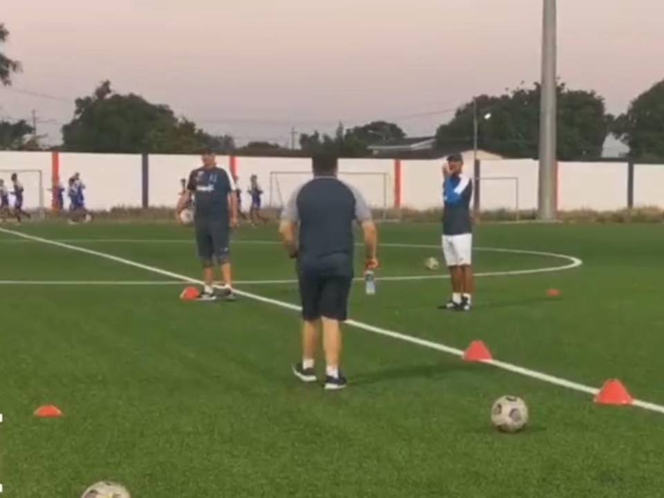 Honduras realizó su primer entrenamiento en Curazao previo al debut en la Nations League