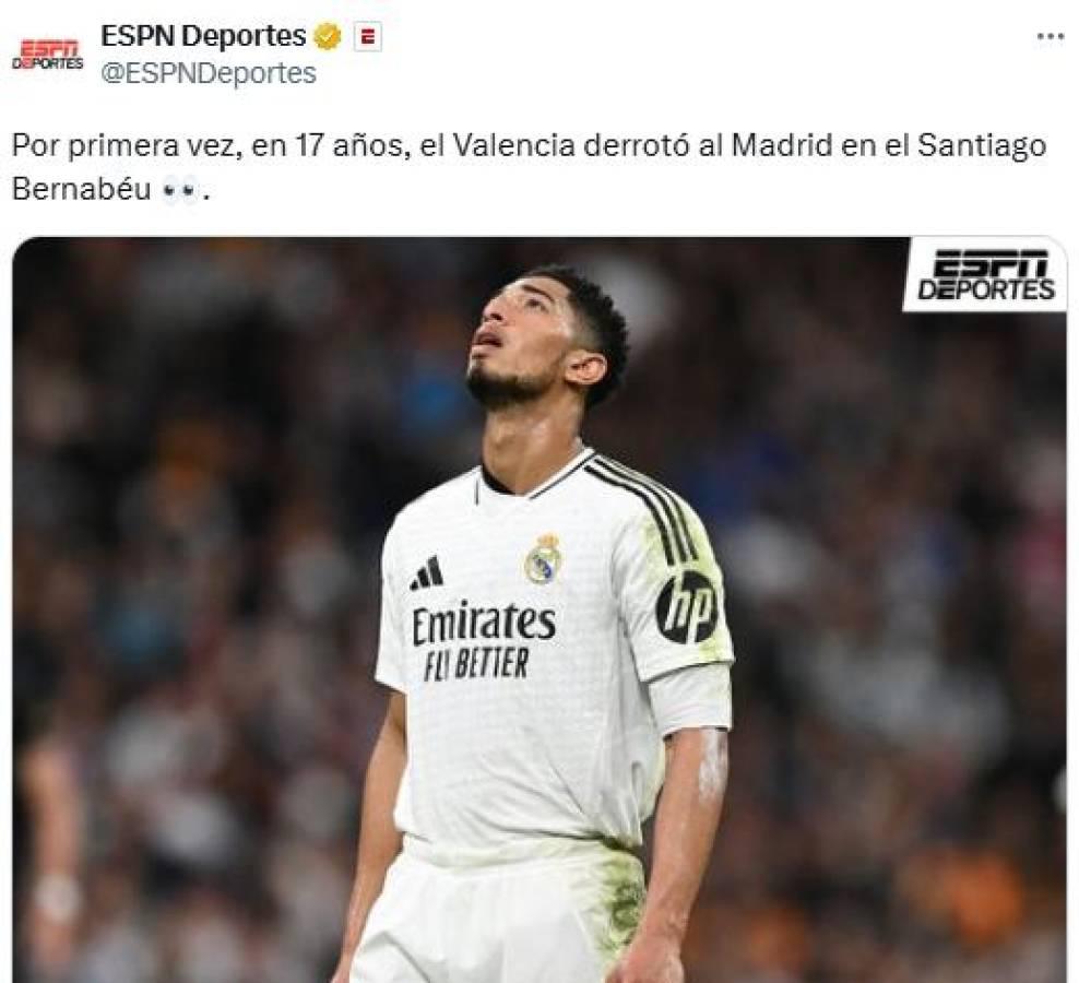 Así reaccionaron medios y periodistas tras caída de Real Madrid en el Bernabéu Así reaccionaron medios y periodistas tras caída de Real Madrid en el Bernabéu
