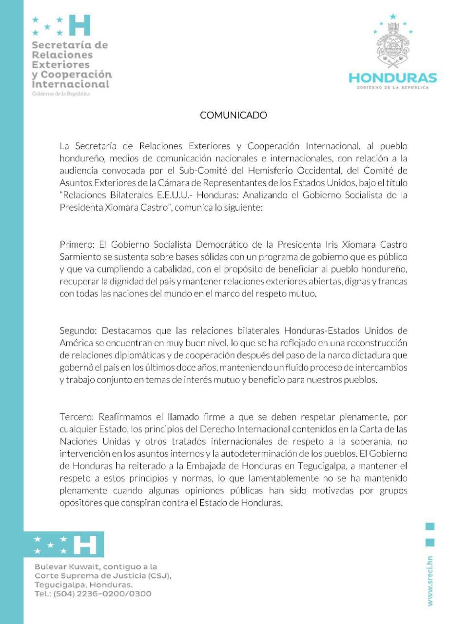 Gobierno tras evaluación: Grupos opositores buscan injerencia de EUA