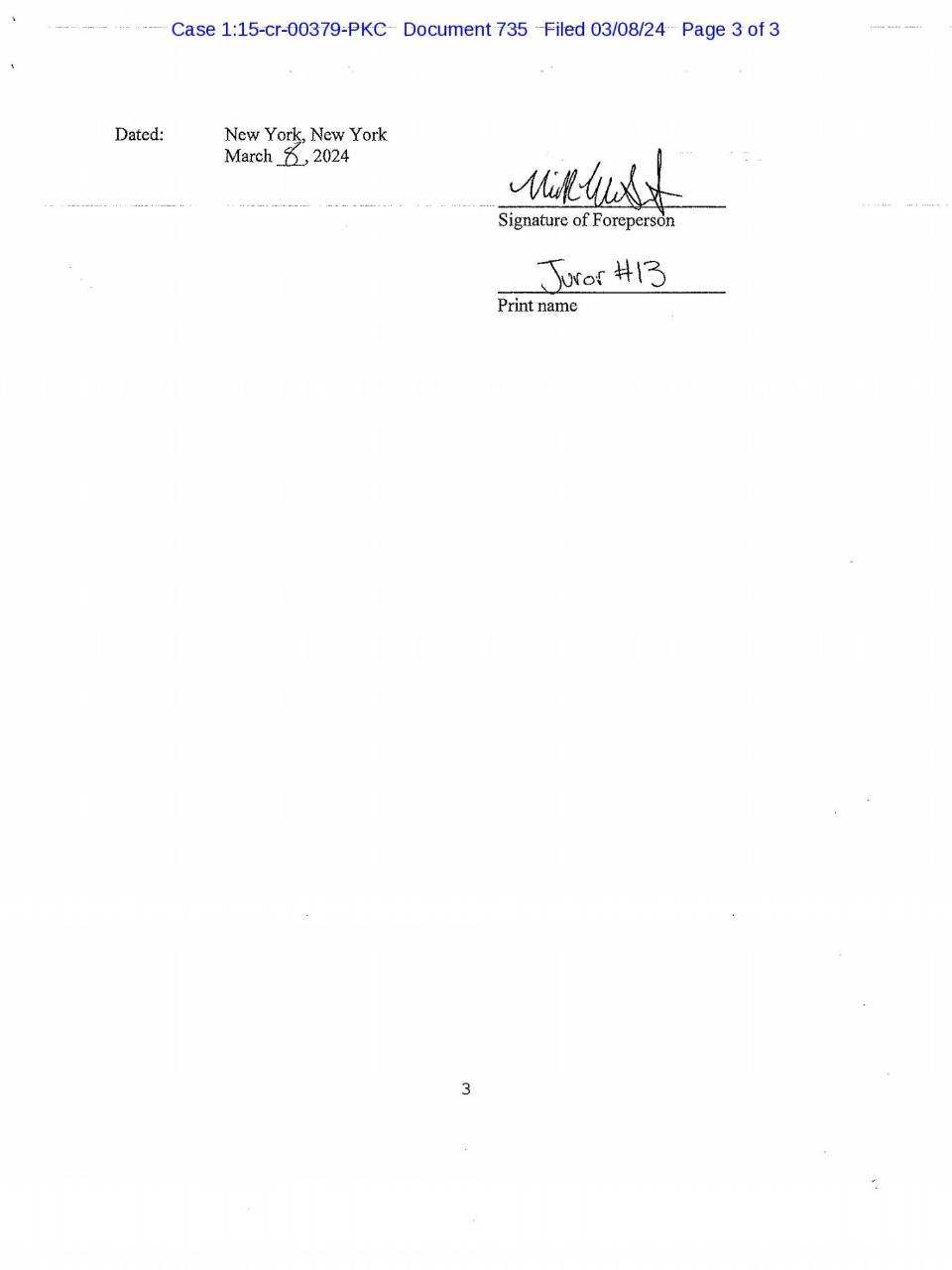 $!En vivo: veredicto final del juicio de Juan Orlando Hernández